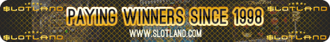 Online slot casinos like Slotland offer a great variety of slot machines!