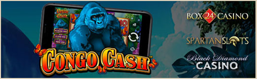 Four games - Congo Cash video slot game