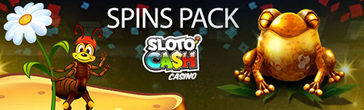 Spin pack from Slotocash casino 