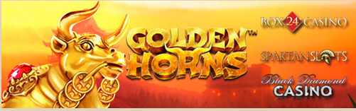 Four new games - Golden Horns video slot game