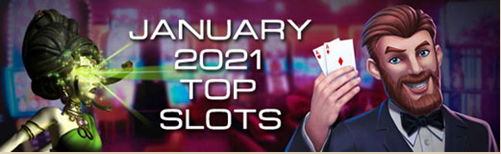 Most Popular slots January 2021