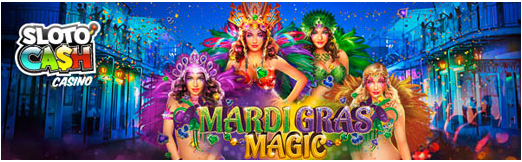 Mardi Gras Magic video slot game coming soon to Slotocash 